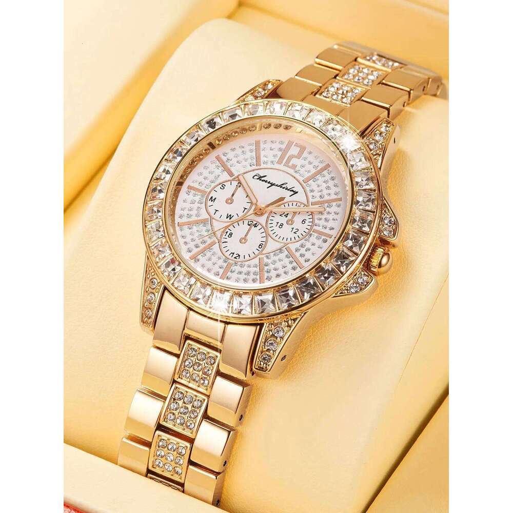 Fashion Women Quartz Set Strap Ladies Wrist Alloy Female Clock Reloj Mujer H260228