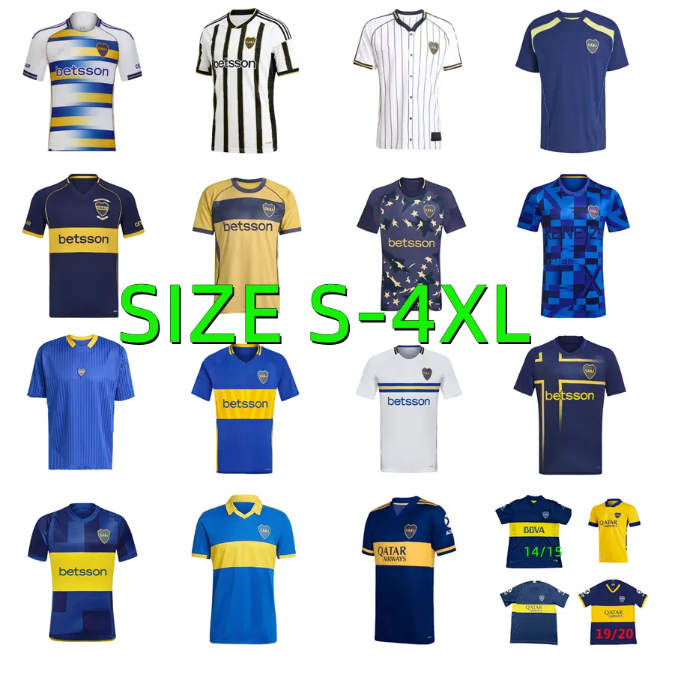 2025 2026 Boca Juniors soccer Jerseys camisa de futebol 24 25 26 MARADONA CAVANI JANSON ROMERO GIMENEZ MARCOS ROJO football shirt KIDS Long sleeved player version