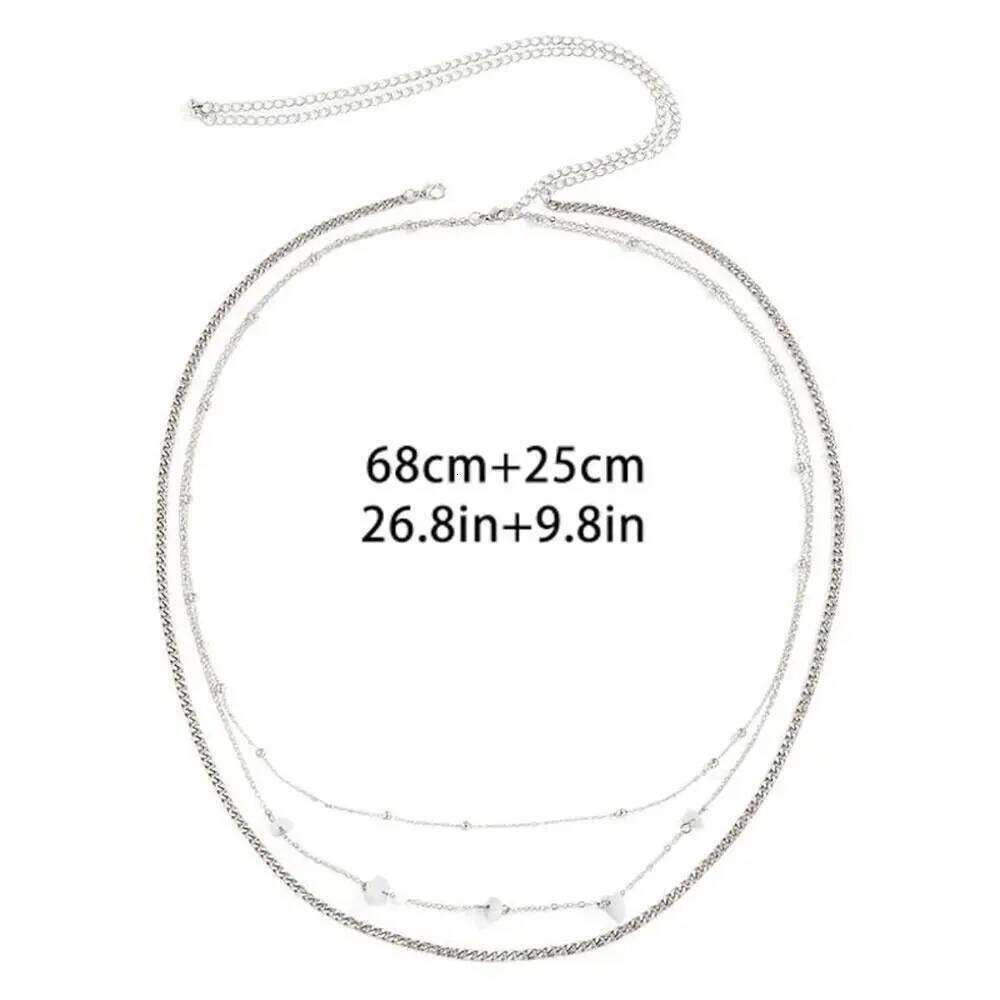 1Pcs Metal Alloy Rhinestone Waist Gold Multilayer Butterfly Shell Tassel Pendant Waistband Crystal Belly Body Chain H260228