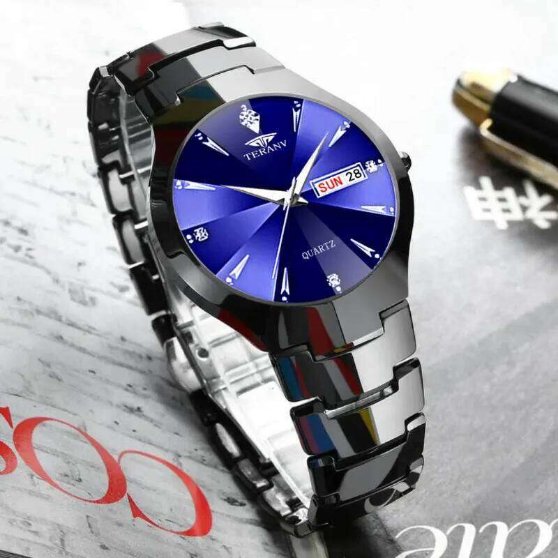 Ladies , niche simple double calendar high-value quartz H260228