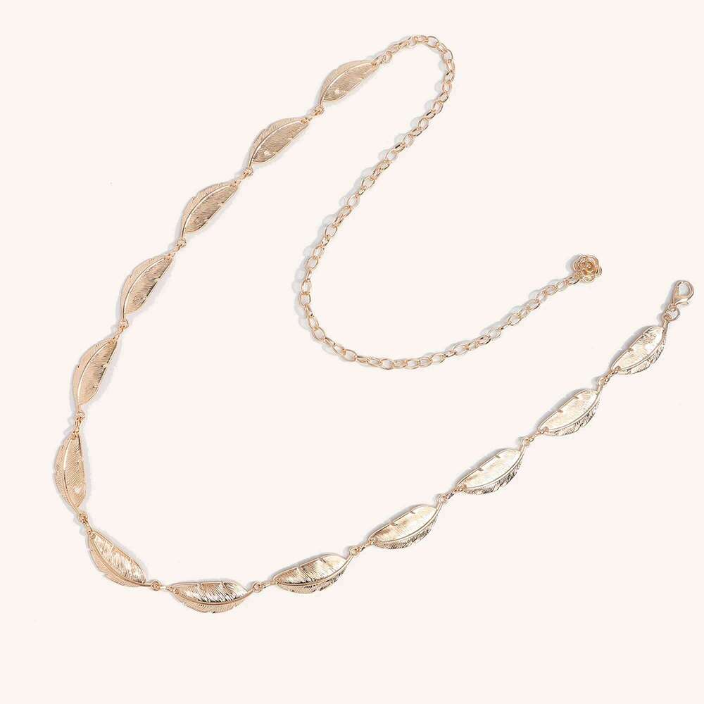 1pc Starfish Metal Waist Chain Women Fashion High-End Feelings Adjustable Belt Stylish Accessory for Outfits H260228