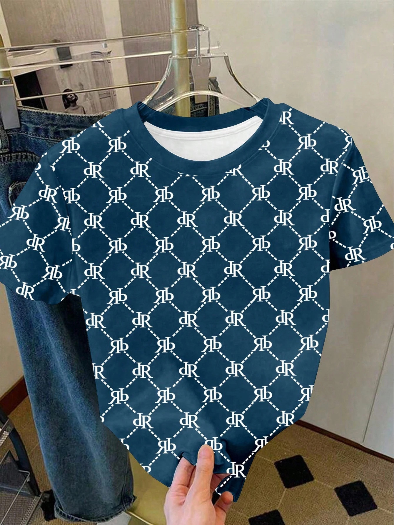 Luxury Brand Designer Clothes Luxury Brand Designer Clothes 2025 New Summer Bowknot Letter Print Short Sleeve Round Neck T-Shirt For Women On