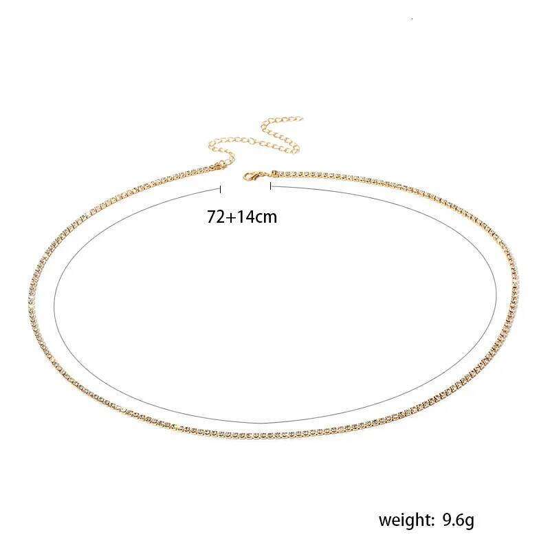 Trend Sexy Rhinestone Belly Chains Body Jewelry Beach Style Girl Gold Silver Color Waist Cadena De Cintura Accessory Gift H260228