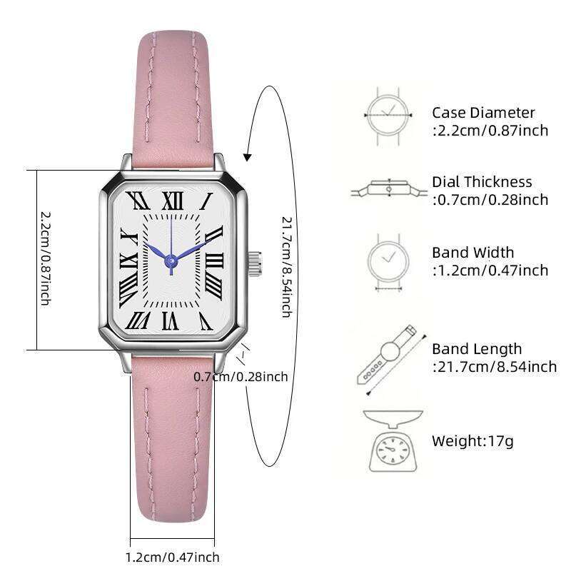 Casual For Pu Leather es Ladies Quartz Wristes Women Clock Friends Family Christmas Gift Valentine's Day H260228