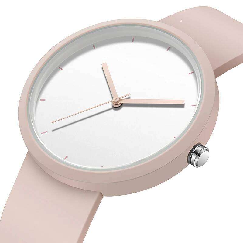 Minimalism For Women 41mm Case with PVD Finish Rubber Strap H260228