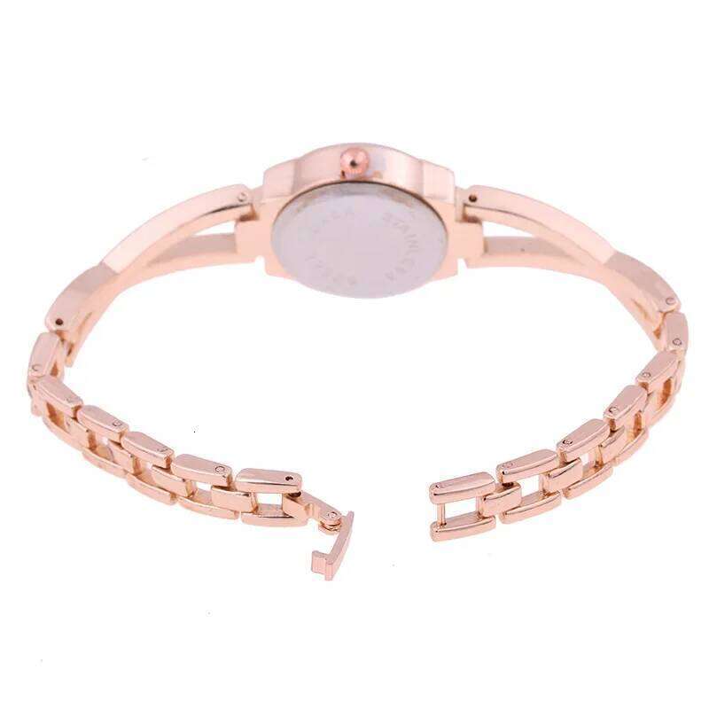 2023 Famous Brand Rose Gold Silver Casual Quartz Mesh Stainless Steel Dress Women es Relogio Feminino Clock H260228