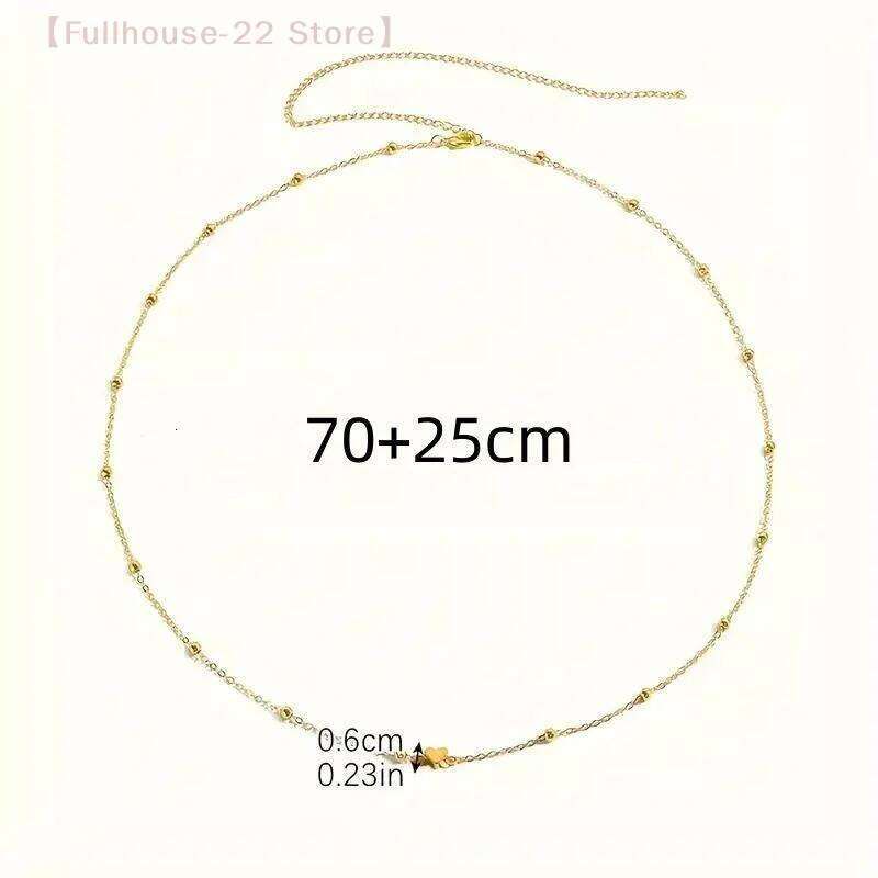 MAX-22Girls Simple Heart Beaded Belly For Women Fashion Metal Beach Bikini Waist Chains Body Jewelry Accessories H260228