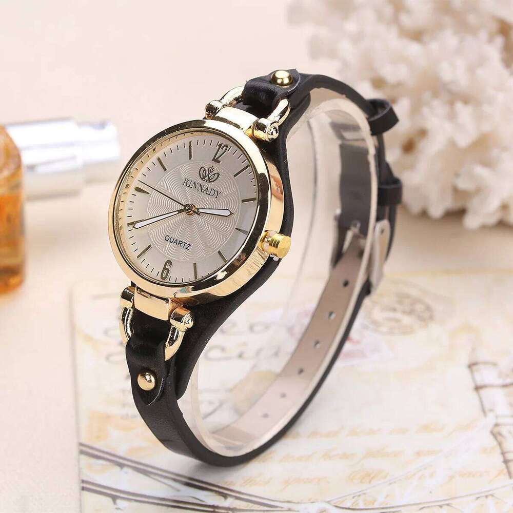 vintage Ultra-thin Leather Strap Women es Ladies Casual Quartz Wristes Clock Gift Reloj Mujer H260228