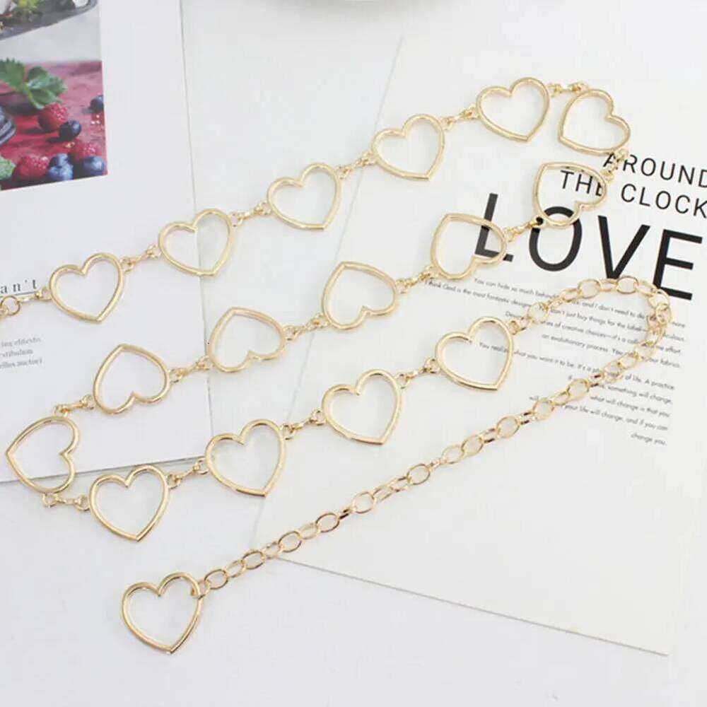 Golden Shaped Metal Hook Delicate Waist Belt Decorative Fashion Accessory Women Bikini Bride Chain H260228