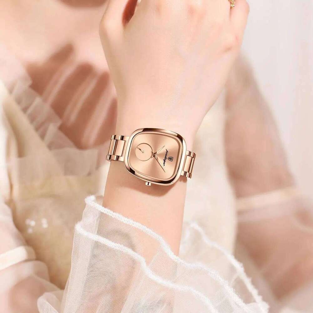 POEDAGAR Elegant For Woman Waterproof Stainless Steel Women's Quartz es Simple High Quality Ladies Wrist H260228