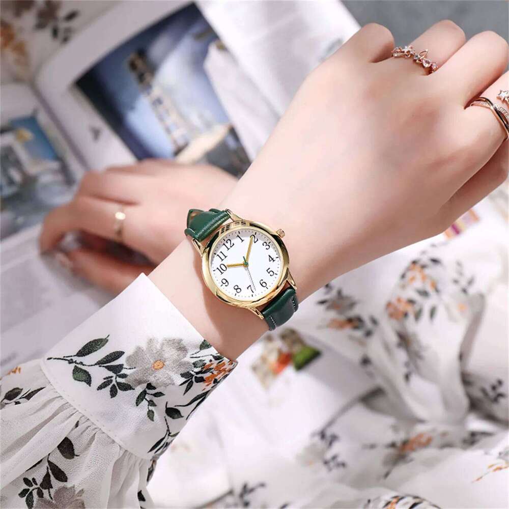 Japan Movement Women Quartz Fine Easy To Read Arabic Numerals Simple-Dial H260228