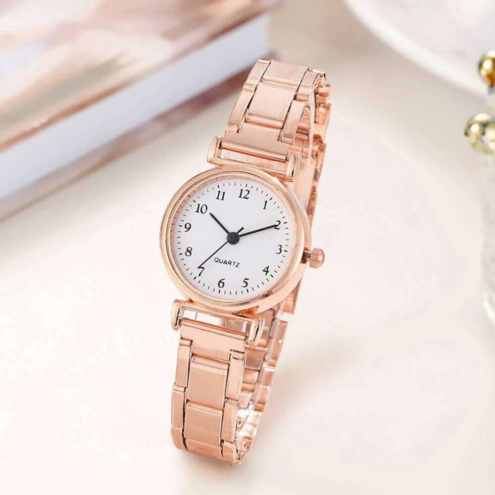 Fashion Women es Simple Small Dial Analog Quartz Reloj Mujer Girls Clock Gift H260228