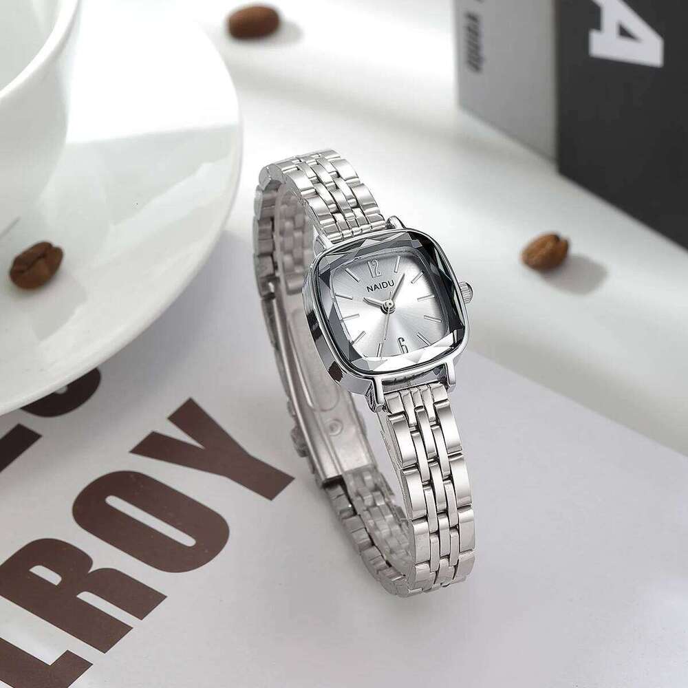 Fashionable Casual Simple Versatile Stainless Steel Strap Quartz Women's H260228