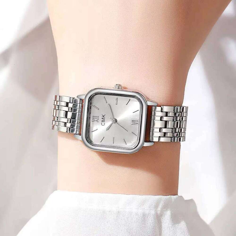 Fashion Women es Casual Square Dial Quartz Wristes Reloj Mujer Girls Clock GiftWithout Box H260228