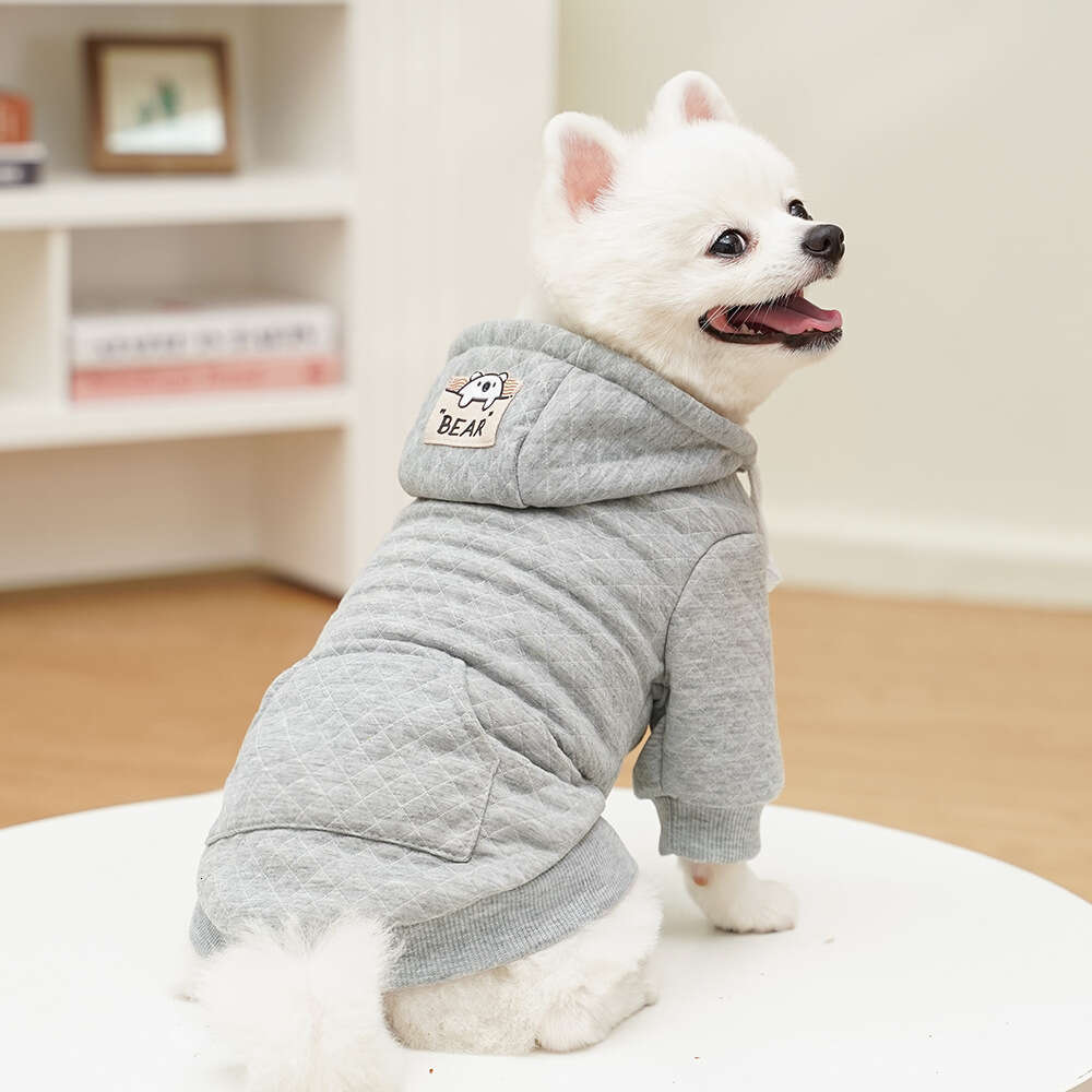 Famous brand Cross Border Pet Small Medium Large Golden Retriever Autumn Winter Hooded Two Legged Dog Sweatshirt Cat Clothes Supplies Sports pupakaIK