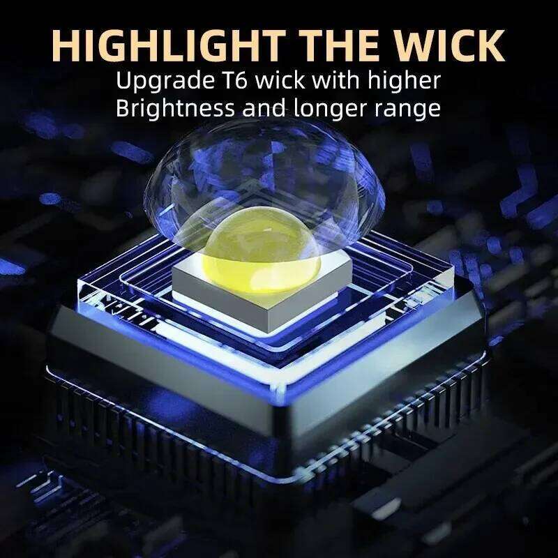 3LED Super Bright Flashlight Portable Mini Burst Flash Torch USB Rechargeable Outdoor Emergency Lantern Spotlight with Pen Clip Z260301