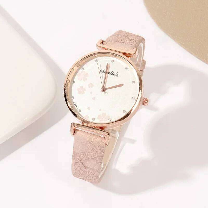 Ladies Elegant Women's Simple Quartz Wristes Girls Students es Gift for Everyday Relojes De Mujeres H260228