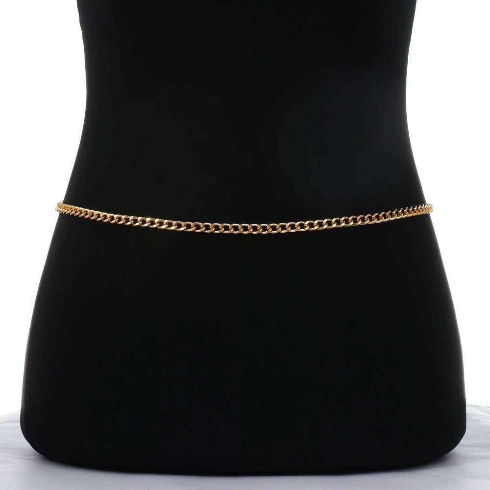 Summer Beach Metal Chain Accessories for Women Sexy Bikini Body Jewelry Belly Waist Chains Belt Waistband Gift H260228