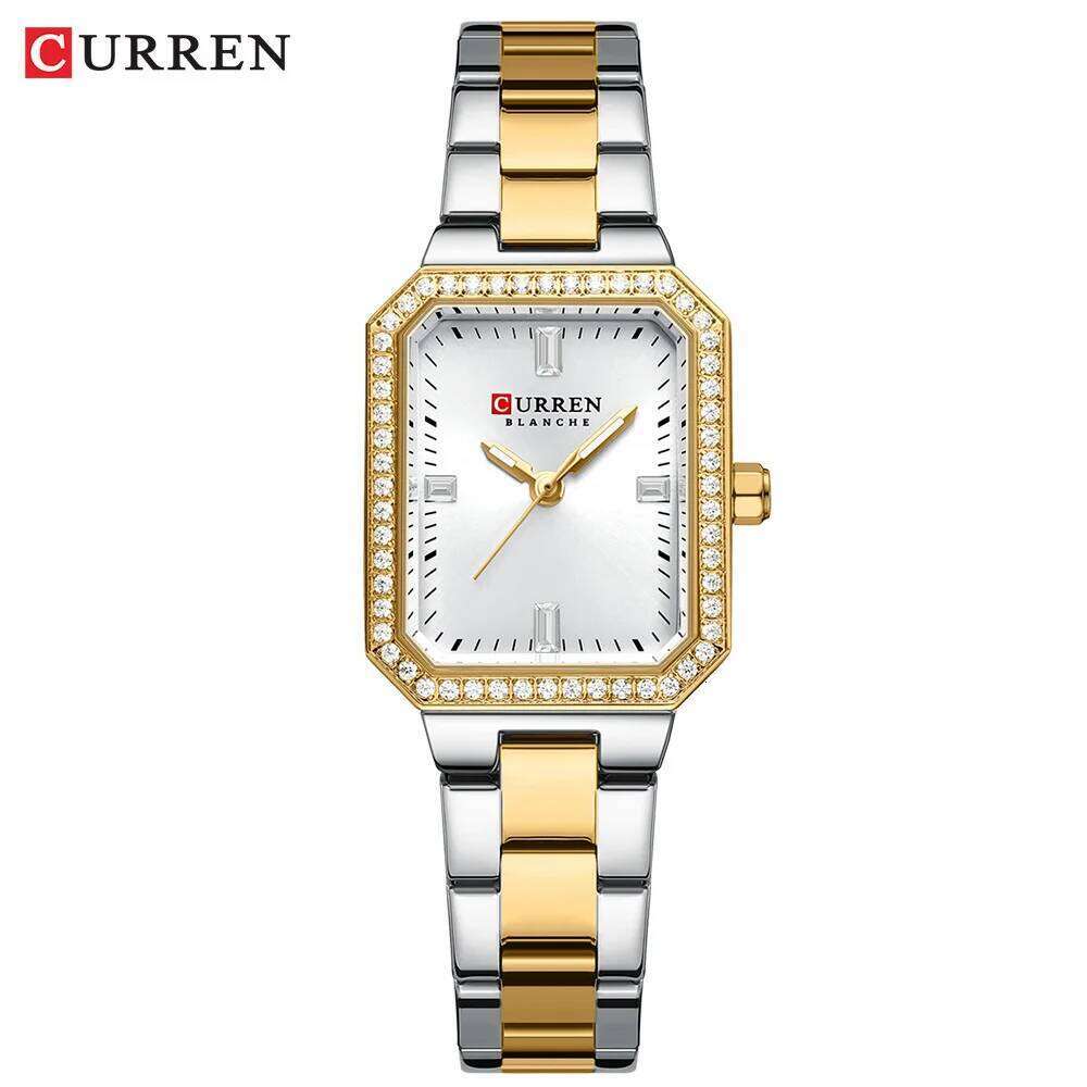 CURREN Elegant Quartz Ladies Wrist Top Brand Original For Women Luxury Waterproof Luminous es H260228