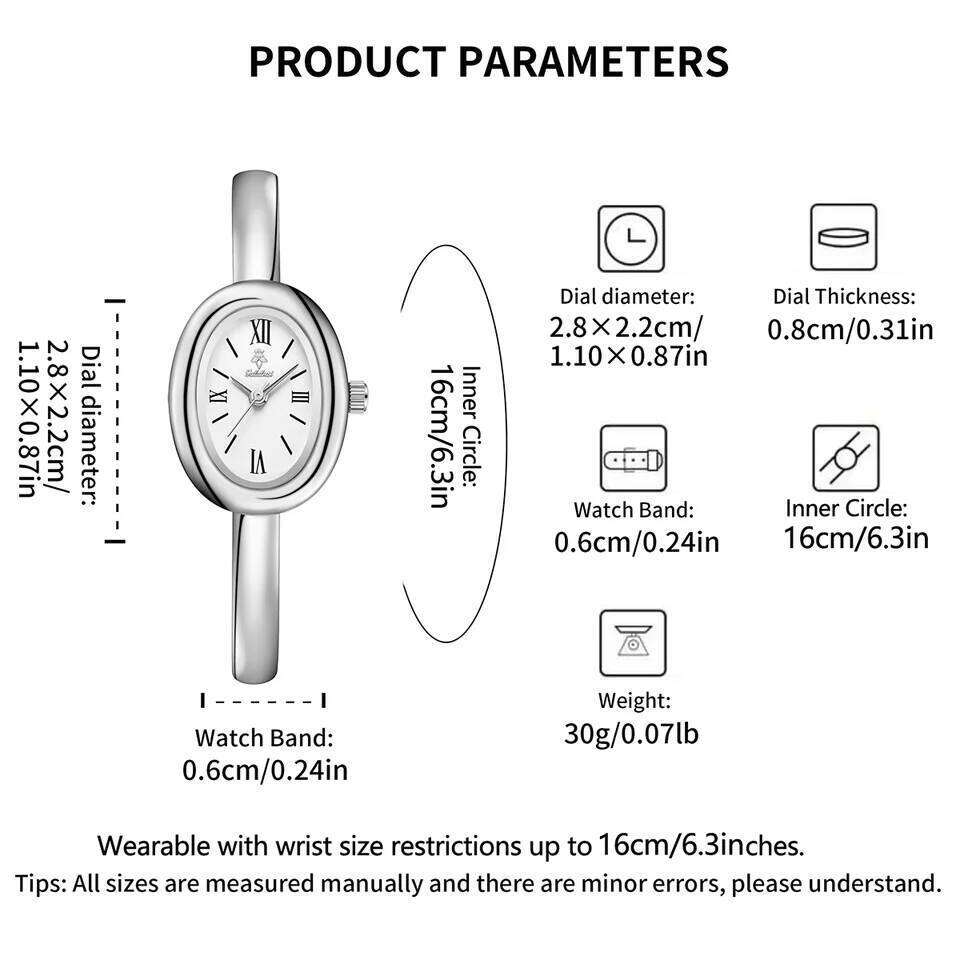 YaLaLuSi brand model quartz , fashionable gold design style, simple dial, box, women's gift H260228