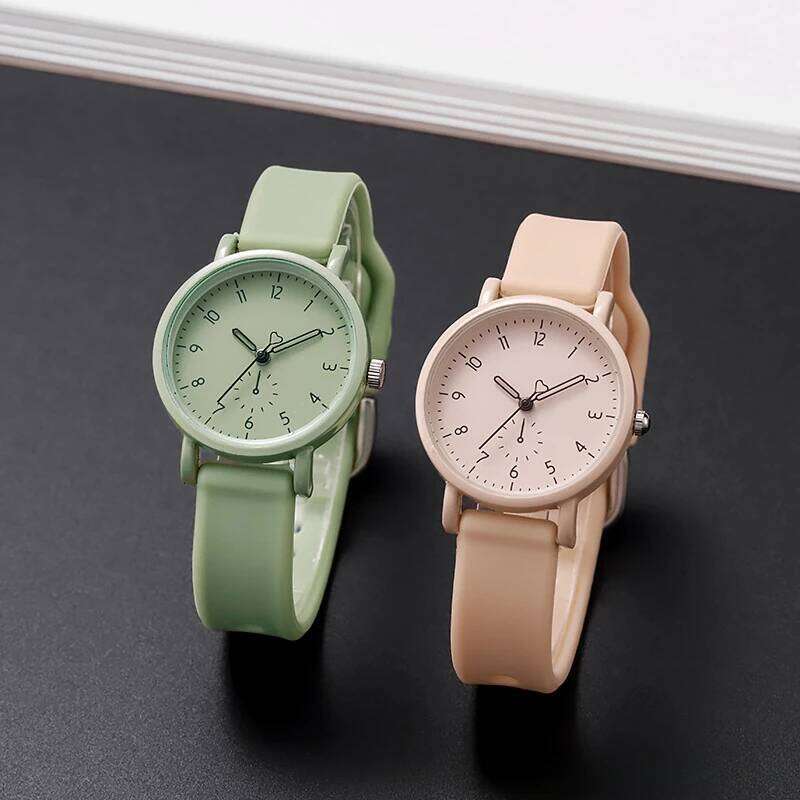 Women's Fashion Simple Quartz Student Sports H260228