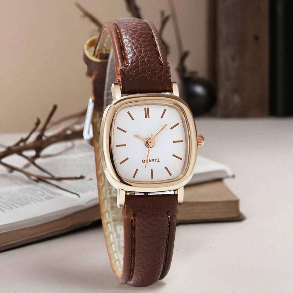 Couple Quartz Wrist Women Pu Lether es Ladies Clock Festival Gift relogio feminino H260228