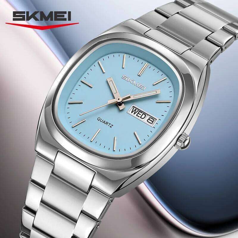 SKMEI 2420 Time es Casual Female Wrist Dress For Women Ladies Business Steel Clock Fashion Quartz Date H260228
