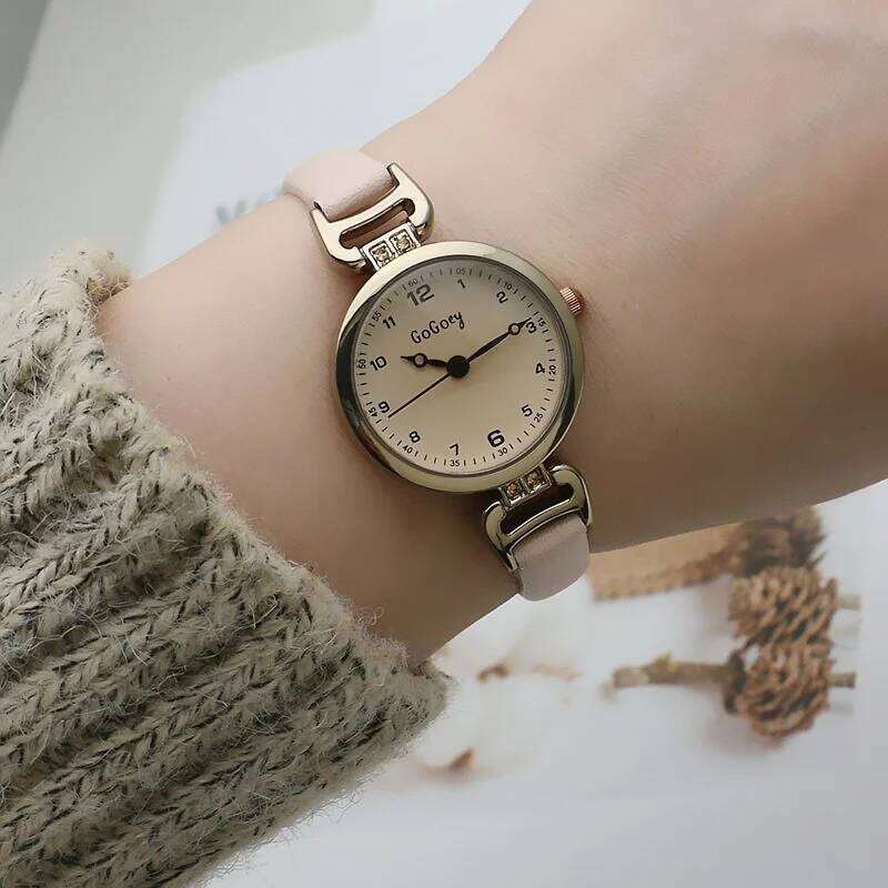 Ladies Thin Belt , Digital Small Dial H260228