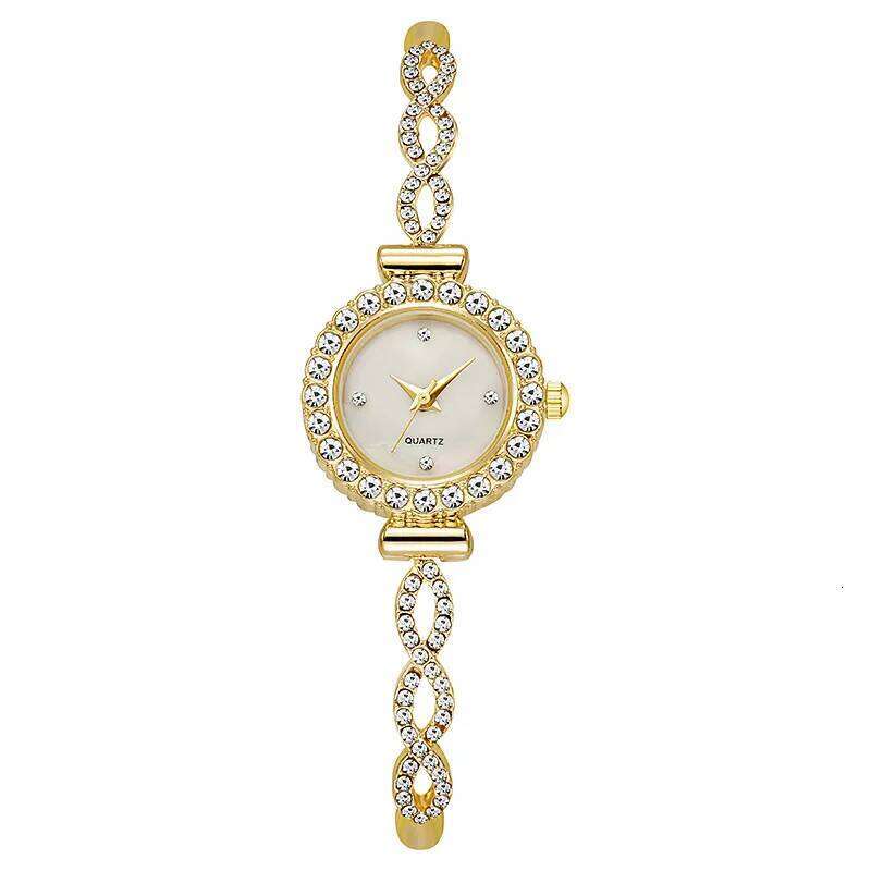 Fashion Rhinestone Women Ladies Quartz es Clock Relogio H260228