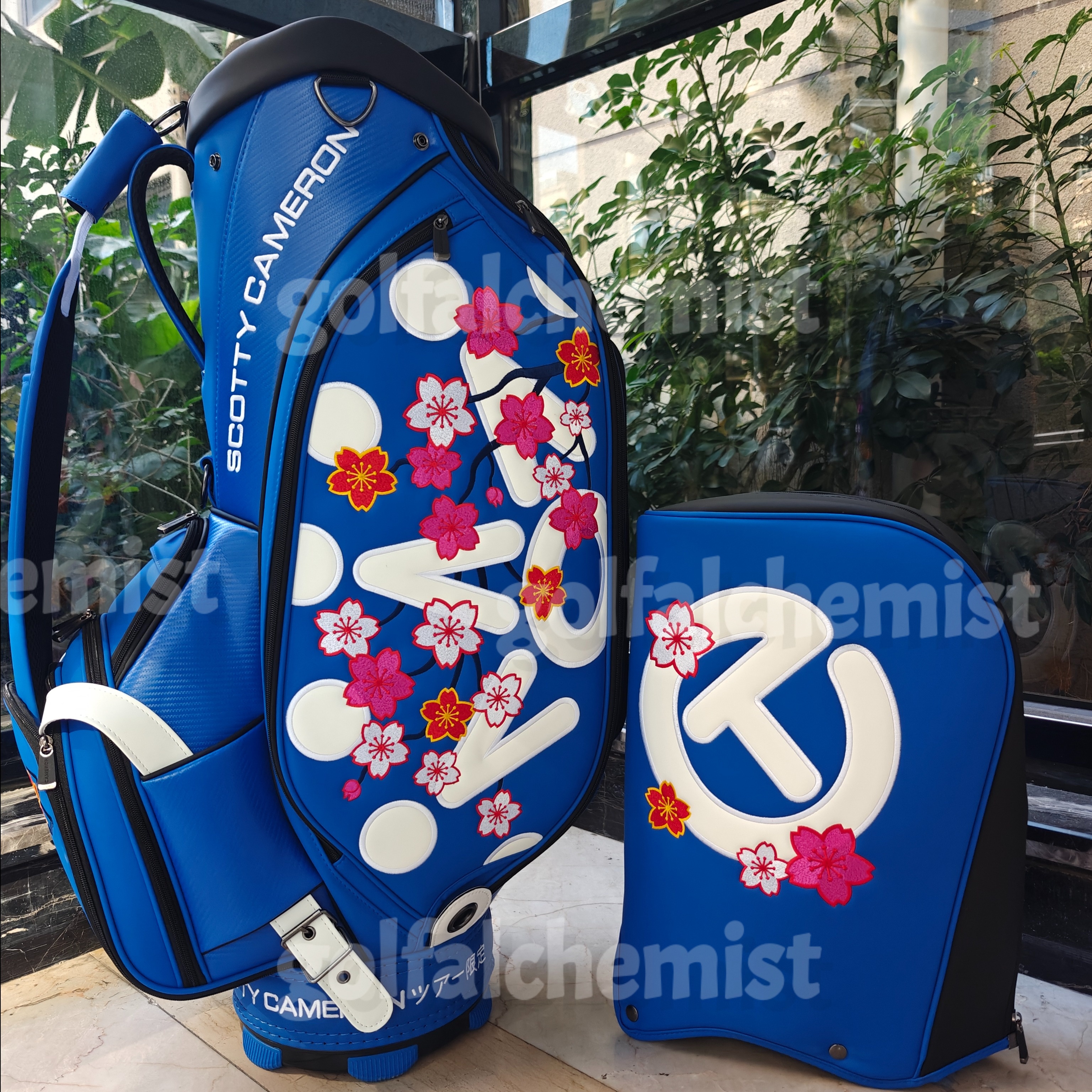 Golf bag golf ball designer bag new style fashionable portable travel bag PU waterproof with cover real photo contact seller mythosgear