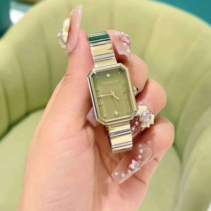 CILOA green square high quality light gift 2025 new waterproof quartz brand authentic female H260228