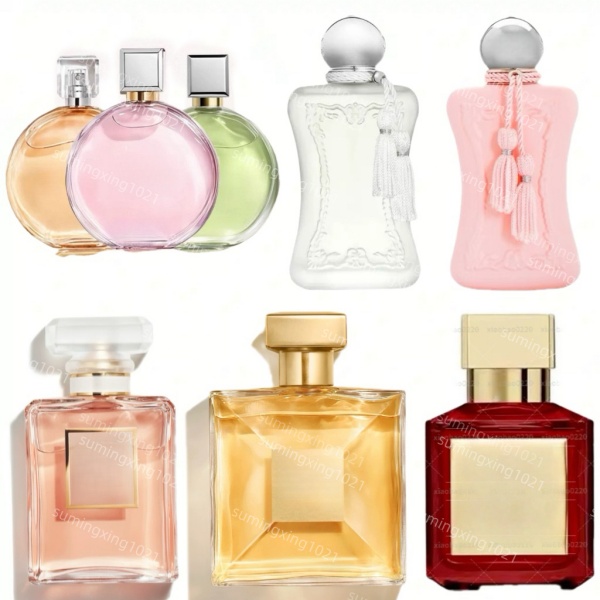 US 3-7 days Designer woman perfumes delina oriana valaya chance eau tendre Intense eau fraiche spray 75ml 100ml Long Lasting Time Good Smell charming fast delivery