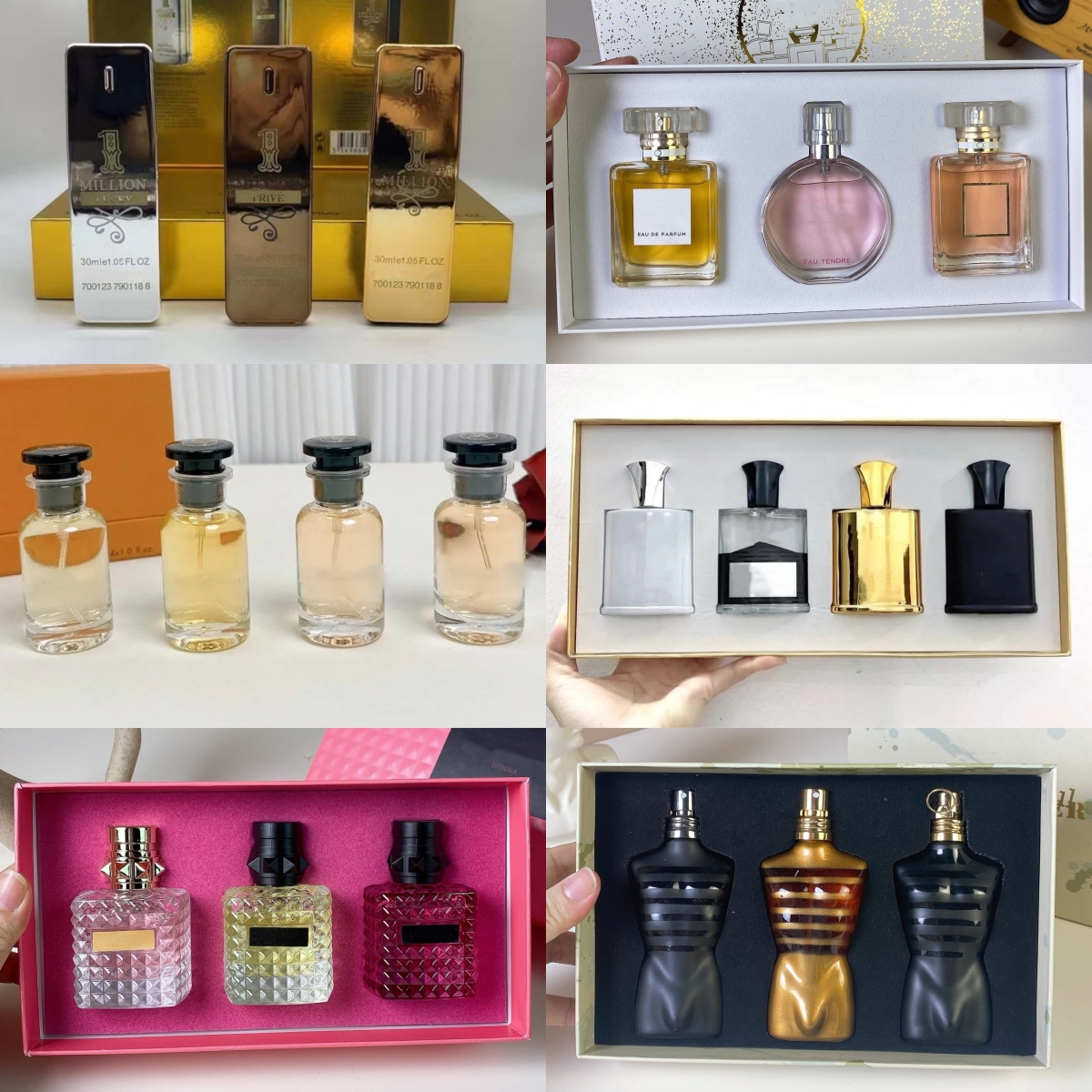 20 Kinds Perfume Gift Box Fragrance Set Cologne For Women Men Luxury Brand High Quality Parfum Spray Good Smell Designer Body Spray Christmas Gift