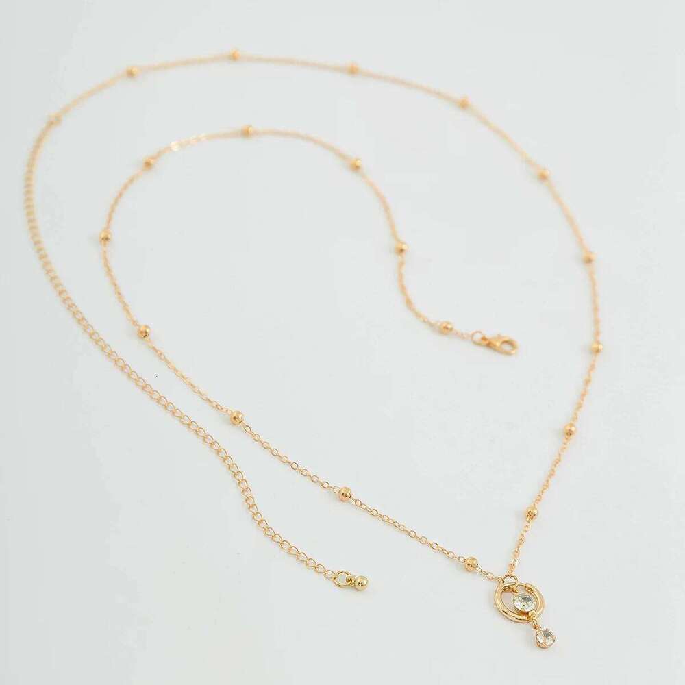 IngeSight.Z Minimalist Sexy Copper Beads Belly Waist for Women Trendy Summer Beach Bikini Body Chain Ladies Jewelry H260228