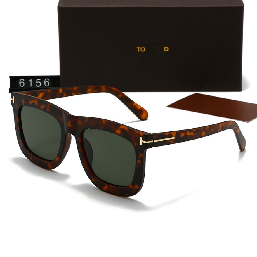 designer sunglasses men women Luxury Designer Oversized Tortoise Shell Eyeglasses with Gold T Logo Clear Lens Fashion Frames With a box TTTTTT
