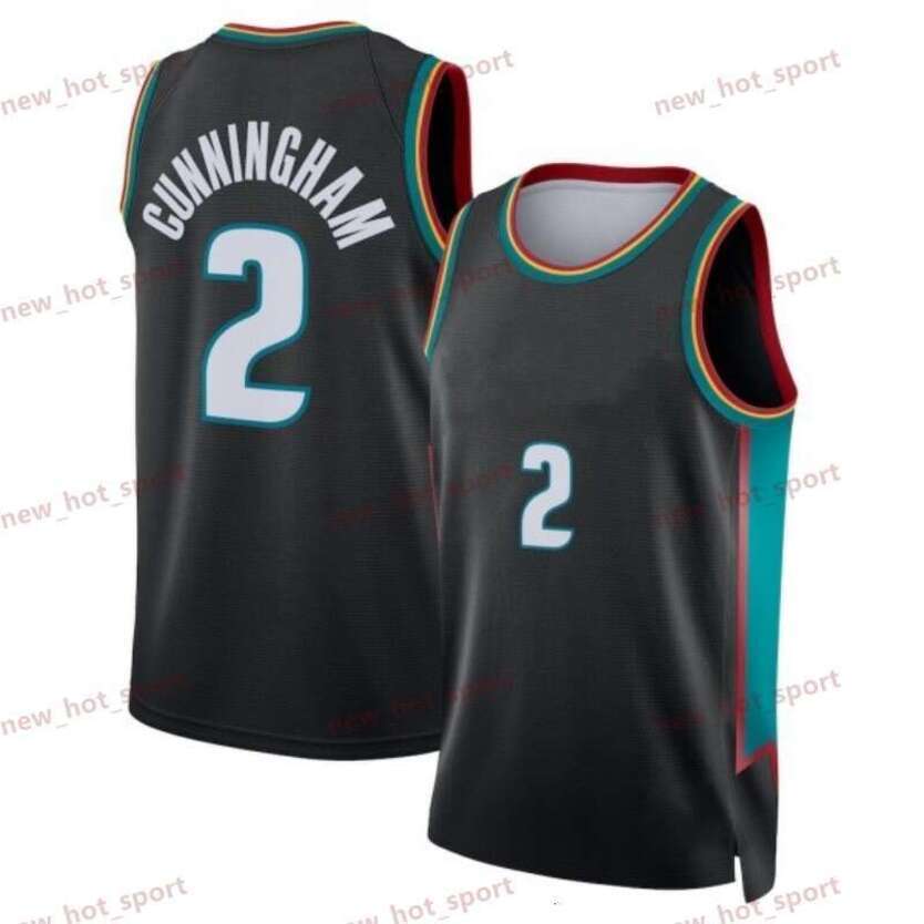 Cade Cunningham City Basketball Jerseys Jaden Ivey Malik Beasley Tolu Smith Tobias Harris Ronald Holland II Isaiah Stewart Simone Fontecchio Paul Reed Ron Harper