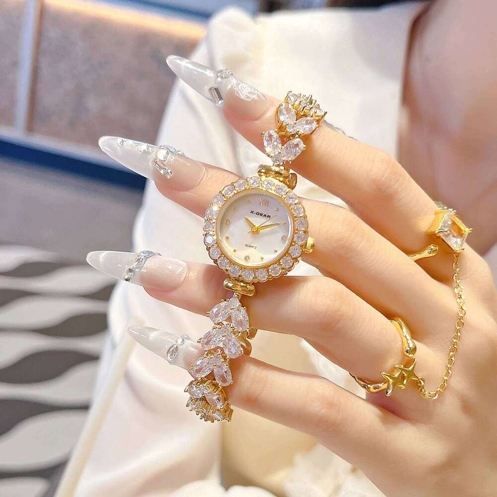 Elegant Simple Women's Quartz Wrist Fashionable Waterproof Ladies' Timepiece H260228