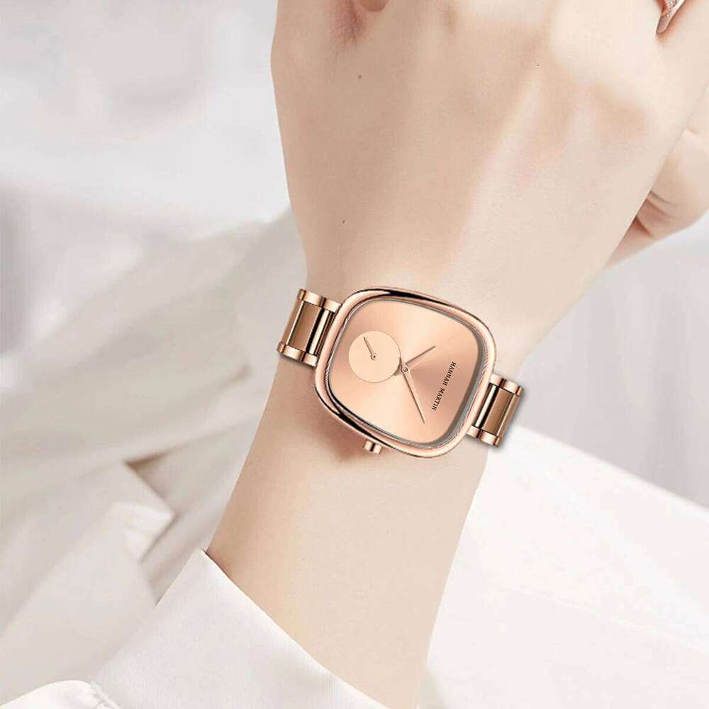 Women Luxury Simple Multifunction Movement Barrel Design Waterproof Quartz Woman Gift Dropshipping Relogios Feminino H260228