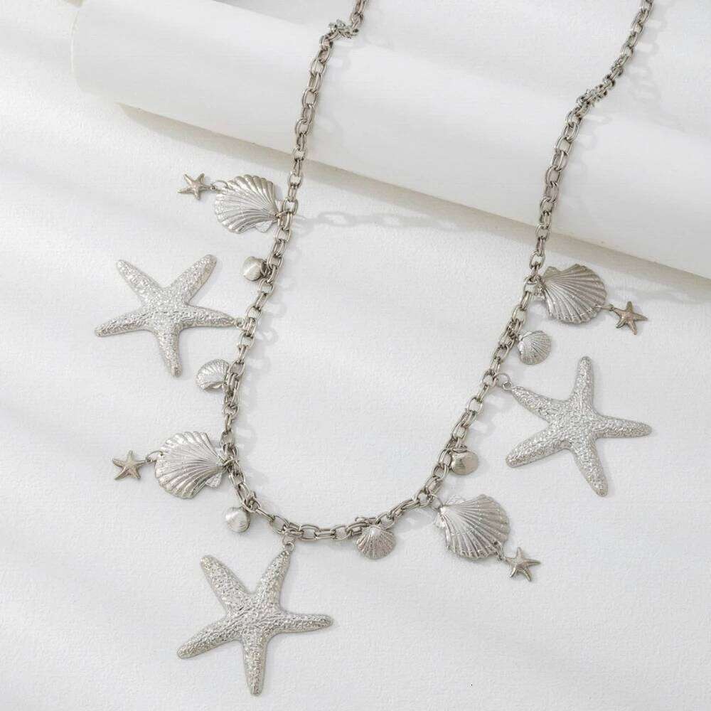 Ocean-style Starfish Shell Waist Chain Simple Fashion Jewelry Accessories Hot Sale Party Gift 2025 New Style H260228