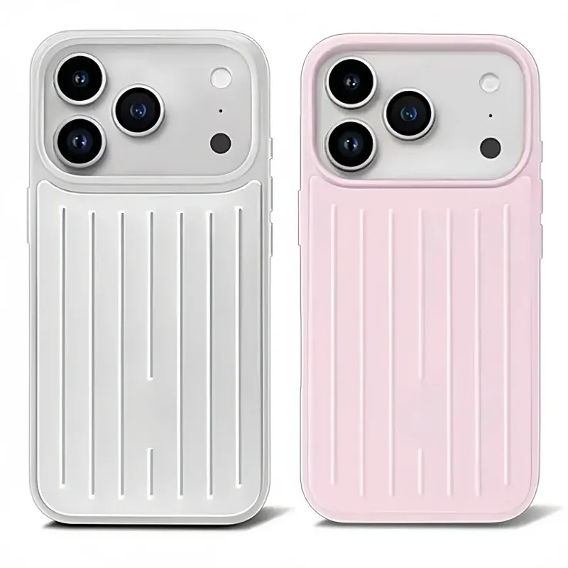 AAAA RIM Phone Suitcase Designer Case for Apple iPhone 17 Pro Max 16 15 14 13 Polycarbonate Aluminum Alloy MagSafe Weave Back Cover Titanium phone cases