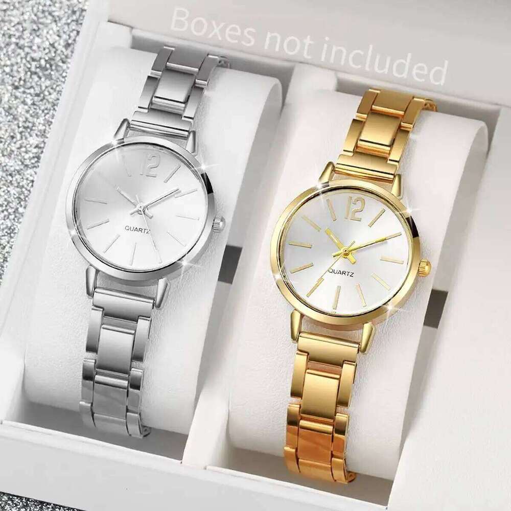 1/2/3PCS Simple Dial Women Quartz Fashion Small Ladies Wrist Reloj Mujer Girls Clock GiftWithout Box H260228