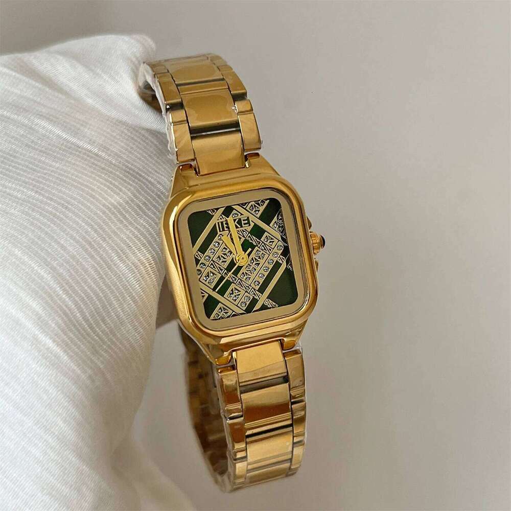 New French Design Small Square For Women, High-Value, Simple And Elegant, Retro Quartz , Unique Wrist. H260228