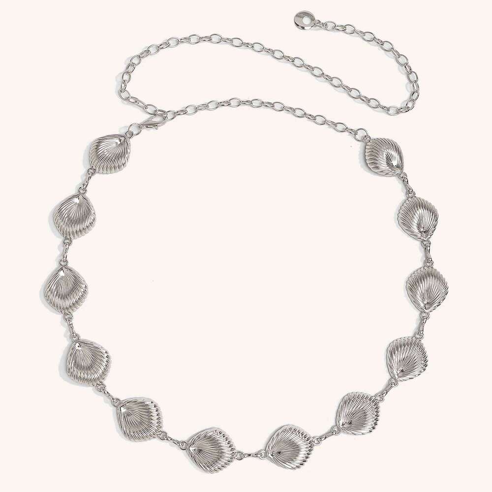 1pc Starfish Metal Waist Chain Women Fashion High-End Feelings Adjustable Belt Stylish Accessory for Outfits H260228