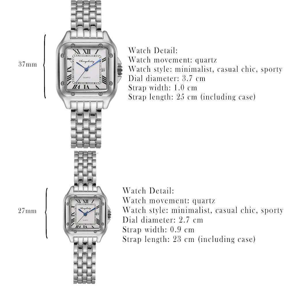 2025 Men's Fashion Quartz Ladies Dress New Clock Couple's H260228