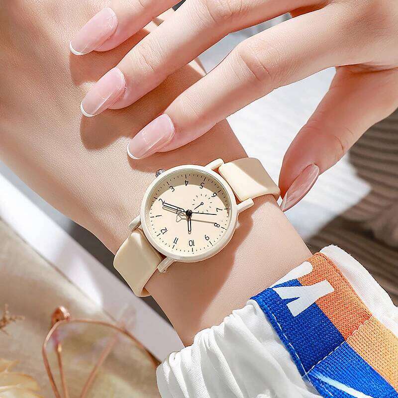 Women's Fashion Simple Quartz Student Sports H260228