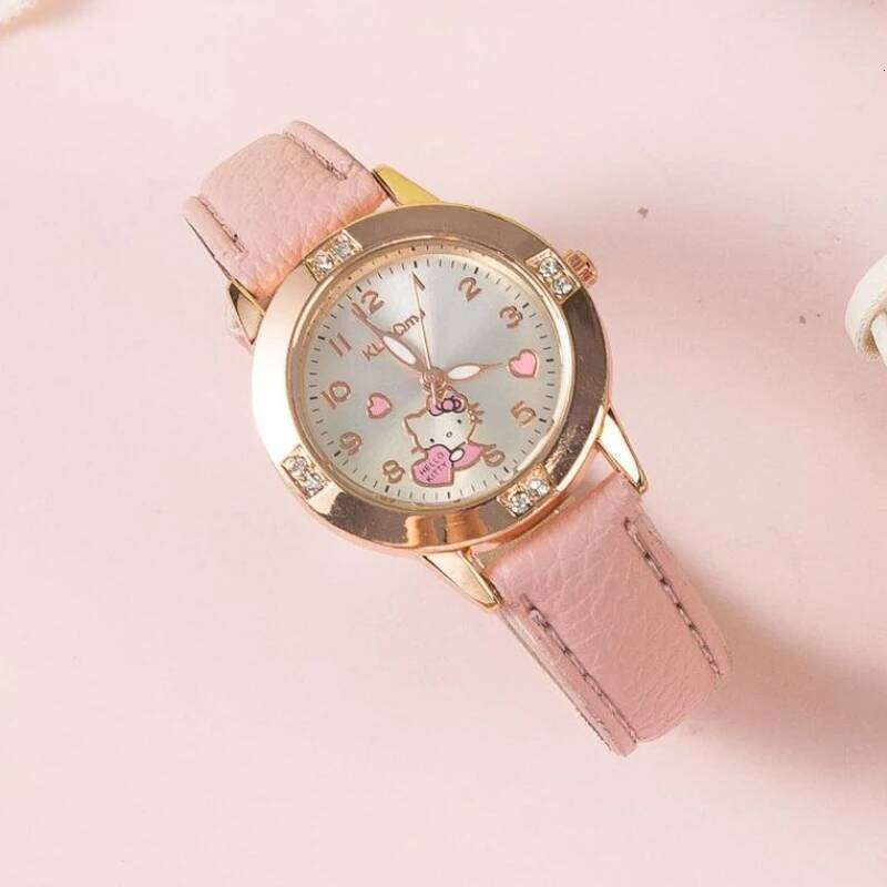 Rose Gold Diamond Belt , Ladies Quartz H260228