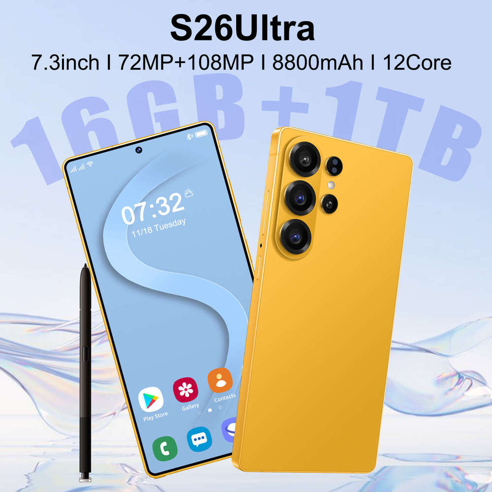 Well-known Brand Hot New Product Cross-border S Smart Android Mobile Phone TB Foreign Trade Large Screen Factory Direct Sales CKS