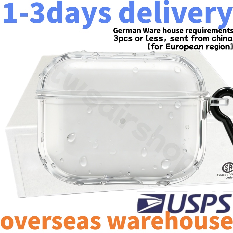 USA Stock ANC Noise for AirPods pro 3 2 earphone 3rd airpod 4 5 6 earphones 3 Solid Silicone Cute Protective Headphone Cover Wireless Charging 3nd 2nd anc new case