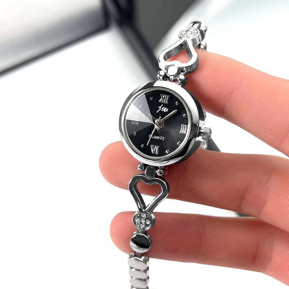 Women's Compact Exquisite Rose Love for Girls and Students Fashion quartz High Beauty H260228