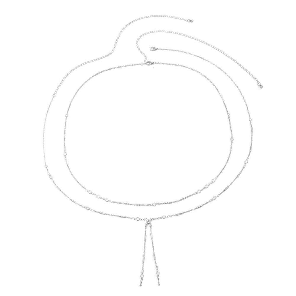 Layered Tassels Body Jewelry Women Trendy Sexy Summer Beach Waist Chain Belt 2024 Fashion Belly Dance Accessories H260228